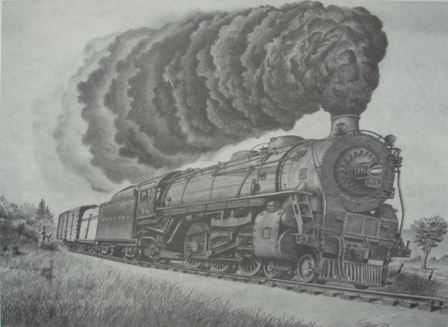 Rutland Railroad K-2 class pacific steam locomotive number  84